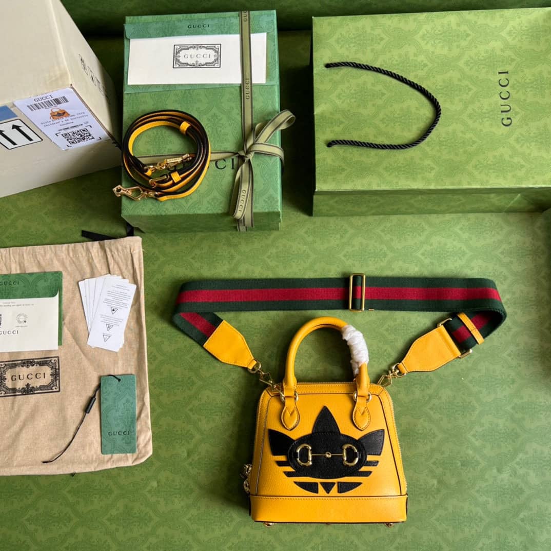 Adidas x Gucci Horsebit 1955 Mini Shoulder Bag 677212 Replica - DEEPREPS