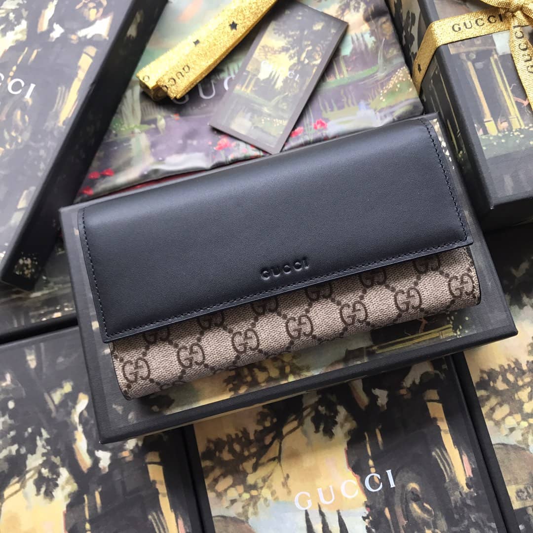 Gucci ZIP Bi-Fold Long Wallet Replica 410100 - DEEPREPS
