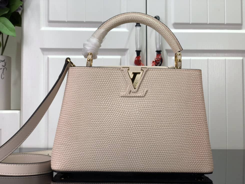 Louis Vuitton Capucines BB Collection Pink N98093 Replica Shoulder Bag - DEEPREPS