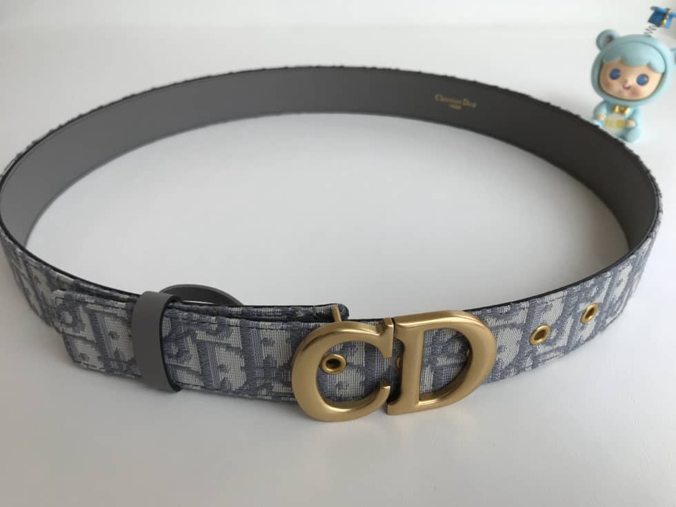 Knockoff Dior Logo Belt 35mm - DEEPREPS