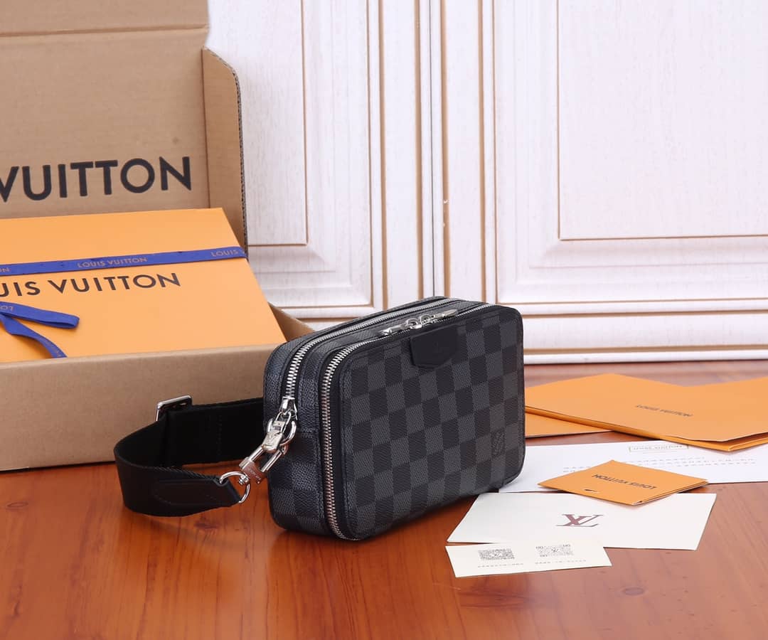 Louis Vuitton Alpha Wearable Wallet Canvas Replica N60418 - DEEPREPS