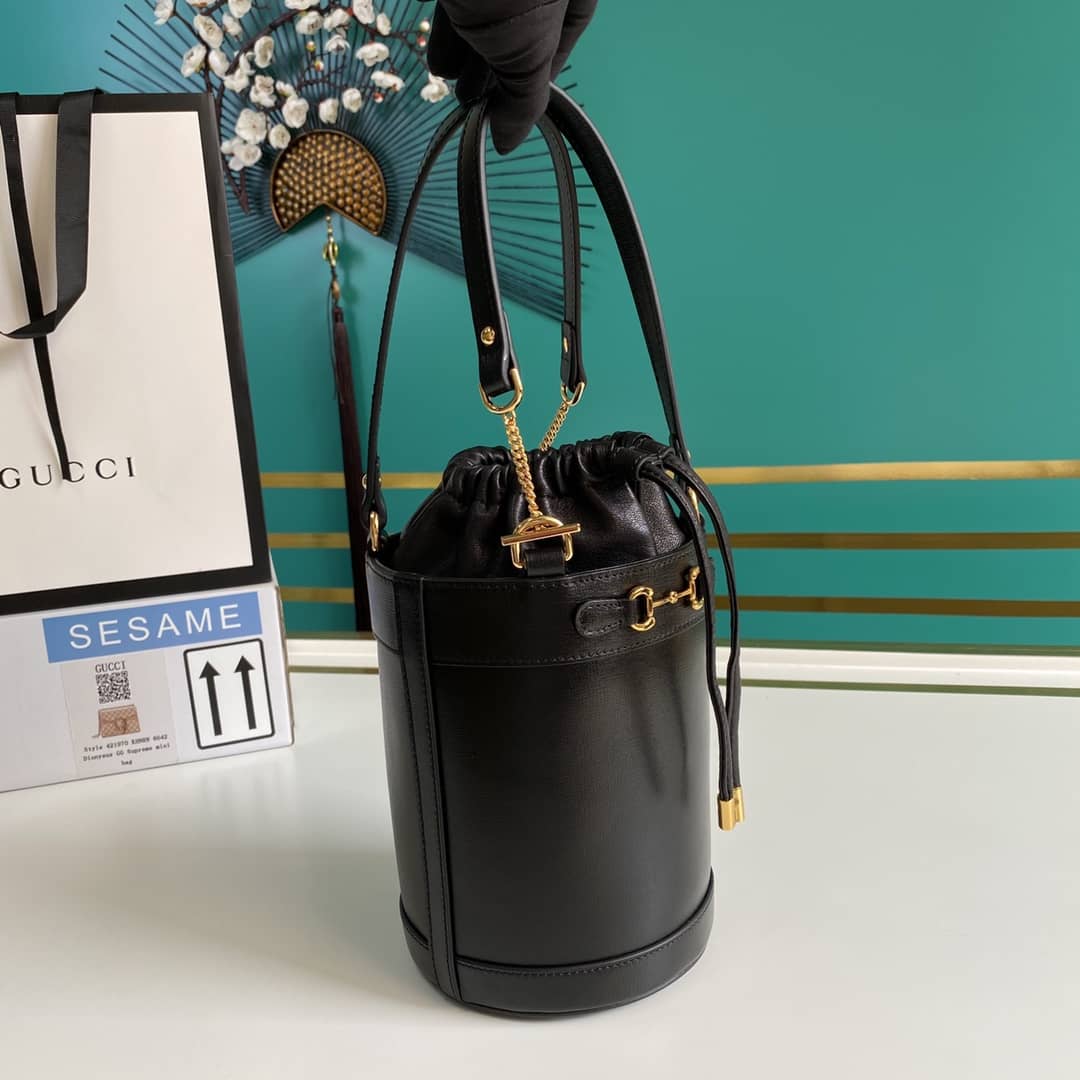 Gucci Horsebit 1955 Small Bucket Bag Replica 637115 - DEEPREPS