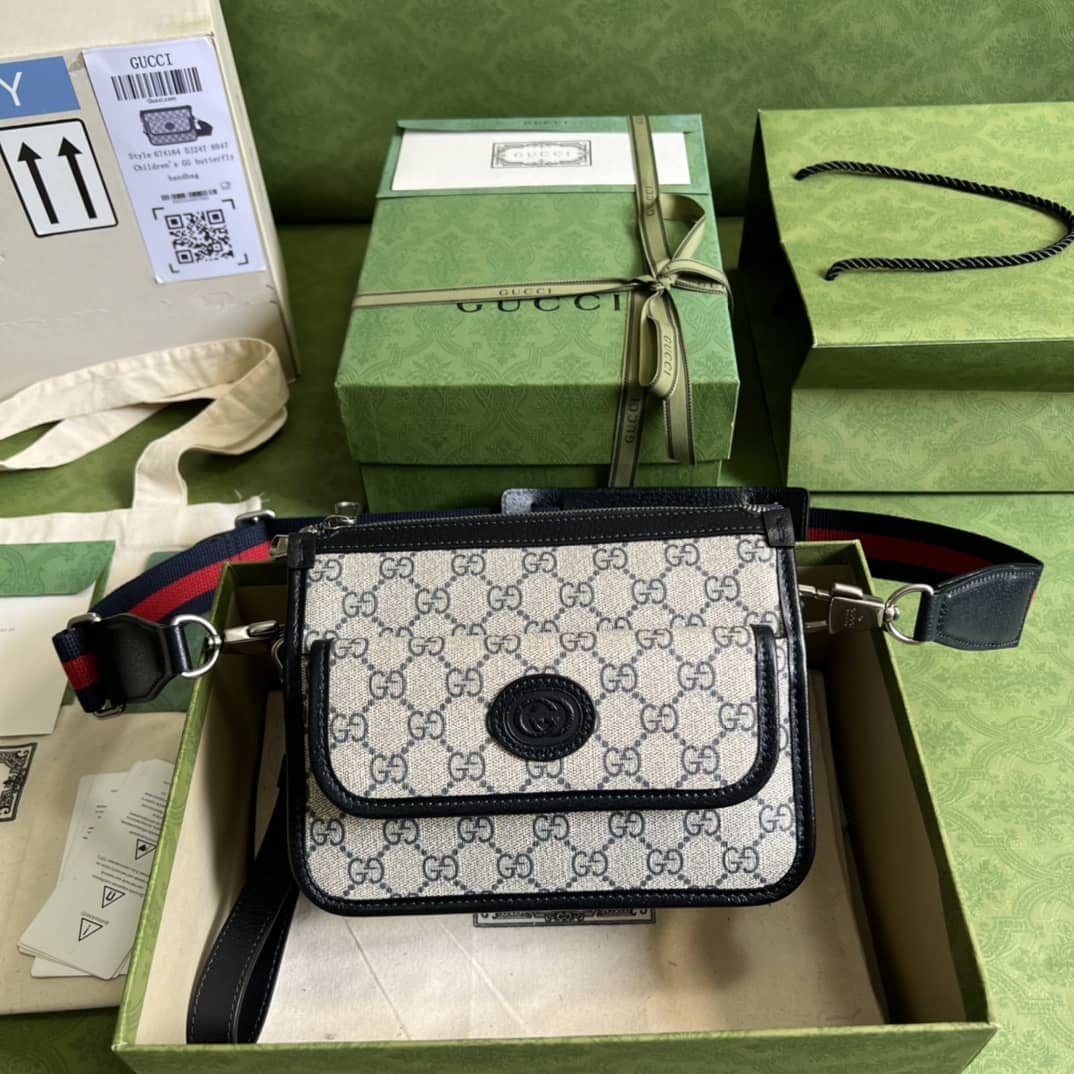 Gucci Messenger Bag With Interlocking G 674164 Replica - DEEPREPS