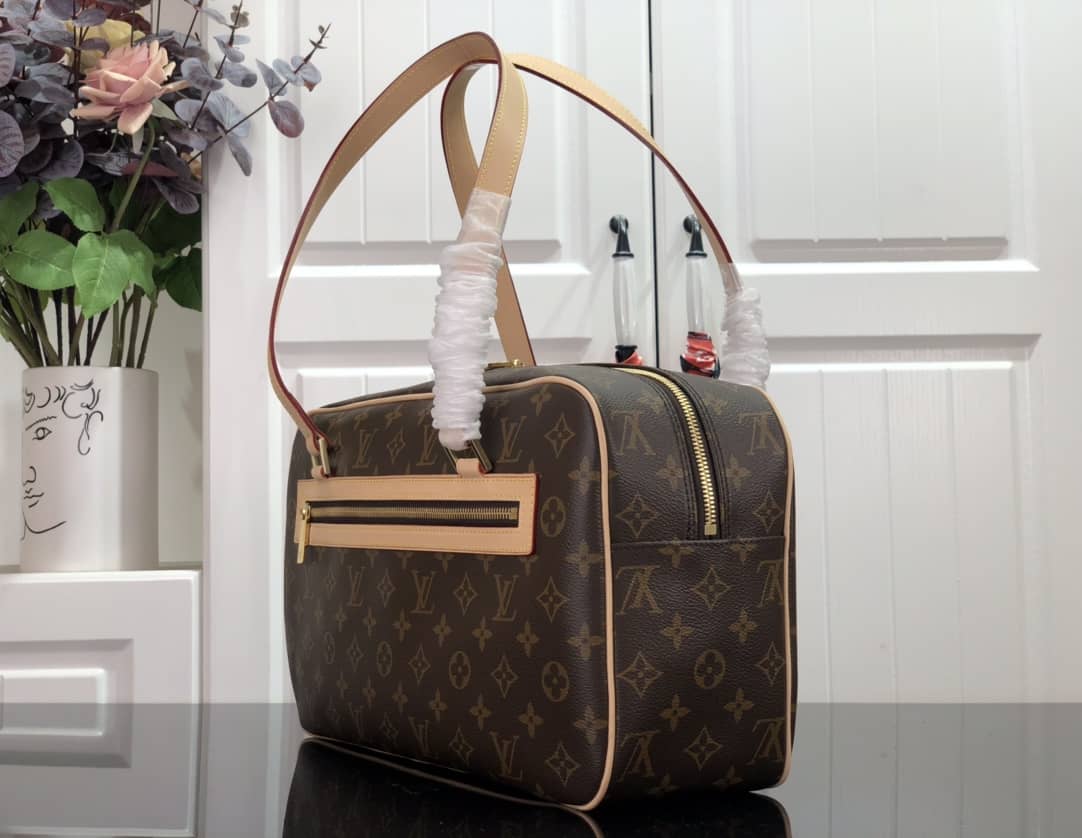 Louis Vuitton Cite MM Monogram Canvas Replica Shoulder Bag M51181 - DEEPREPS