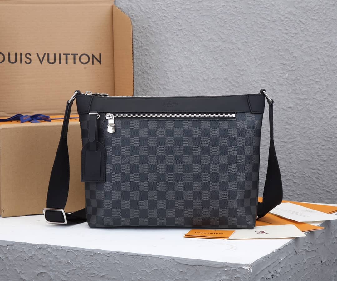 Louis Vuitton Mick PM Replica Crossbody Bag Black N40003 - DEEPREPS
