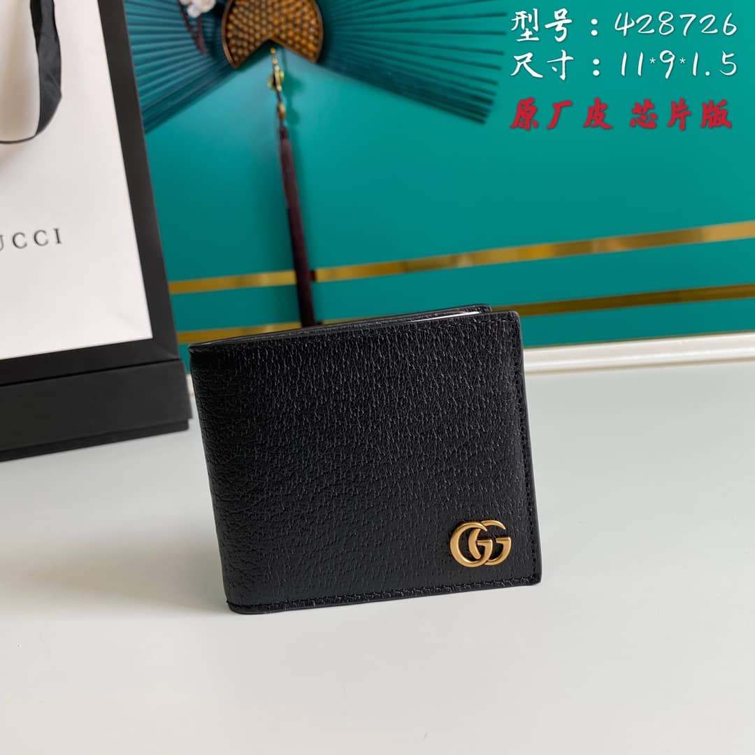 Gucci GG Marmont 2-fold Wallet Replica 428726 - DEEPREPS