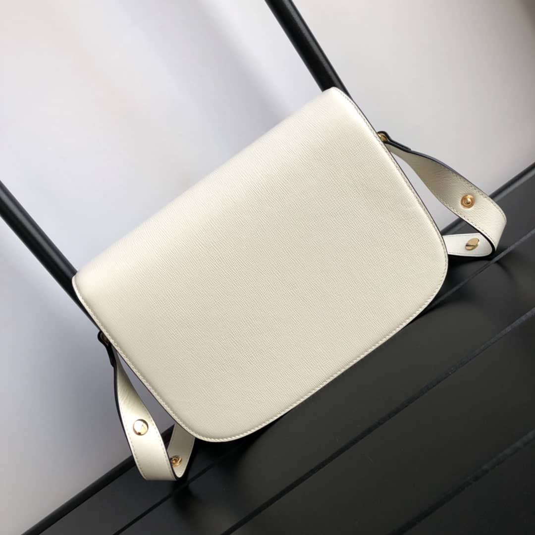 Gucci Horsebit 1955 Shoulder Bag Replica White 602204 - DEEPREPS