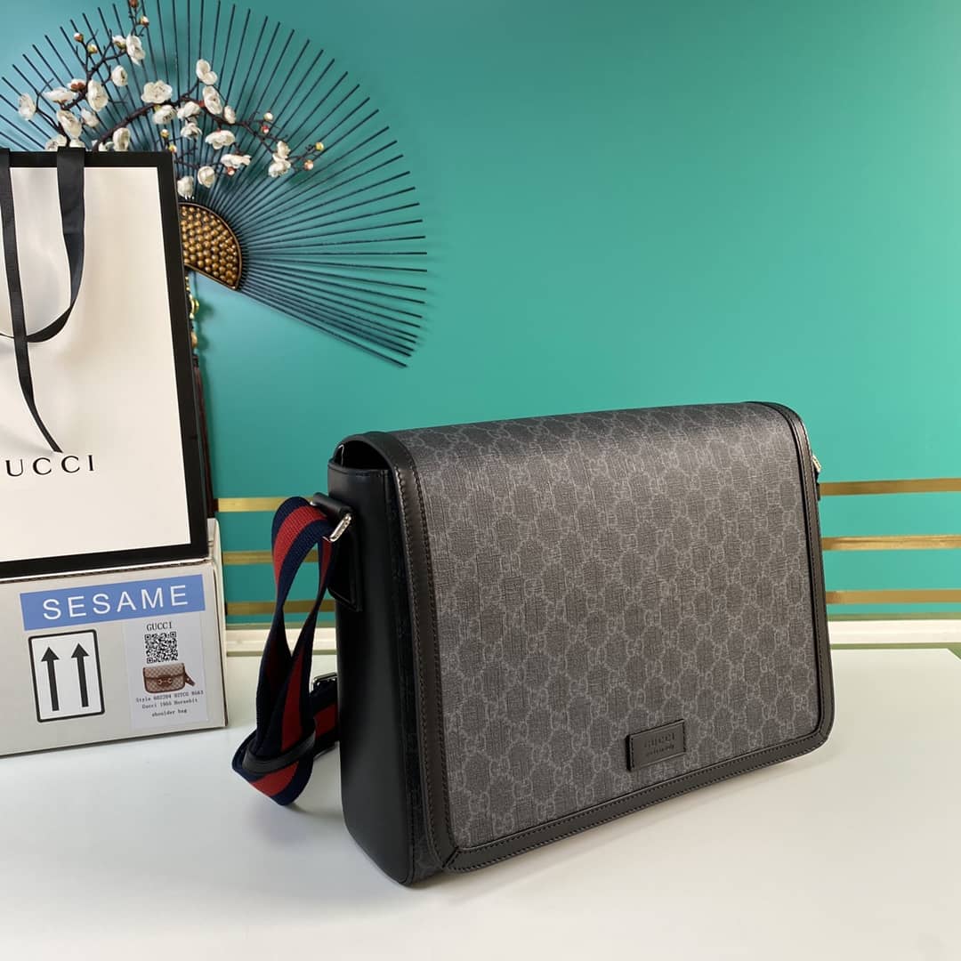 Gucci Courier GG Supreme Shoulder Bag Replica 474138 - DEEPREPS