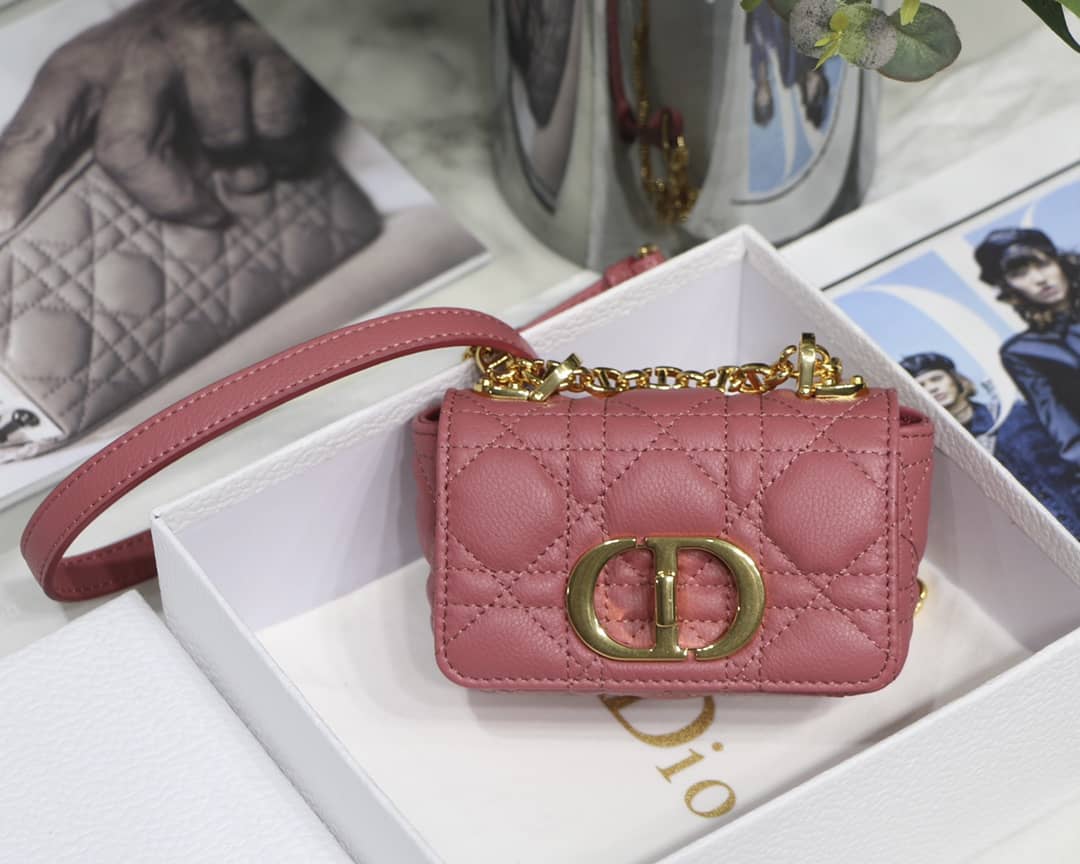 Christian Dior Micro Caro Calfskin Replica Bag - DEEPREPS
