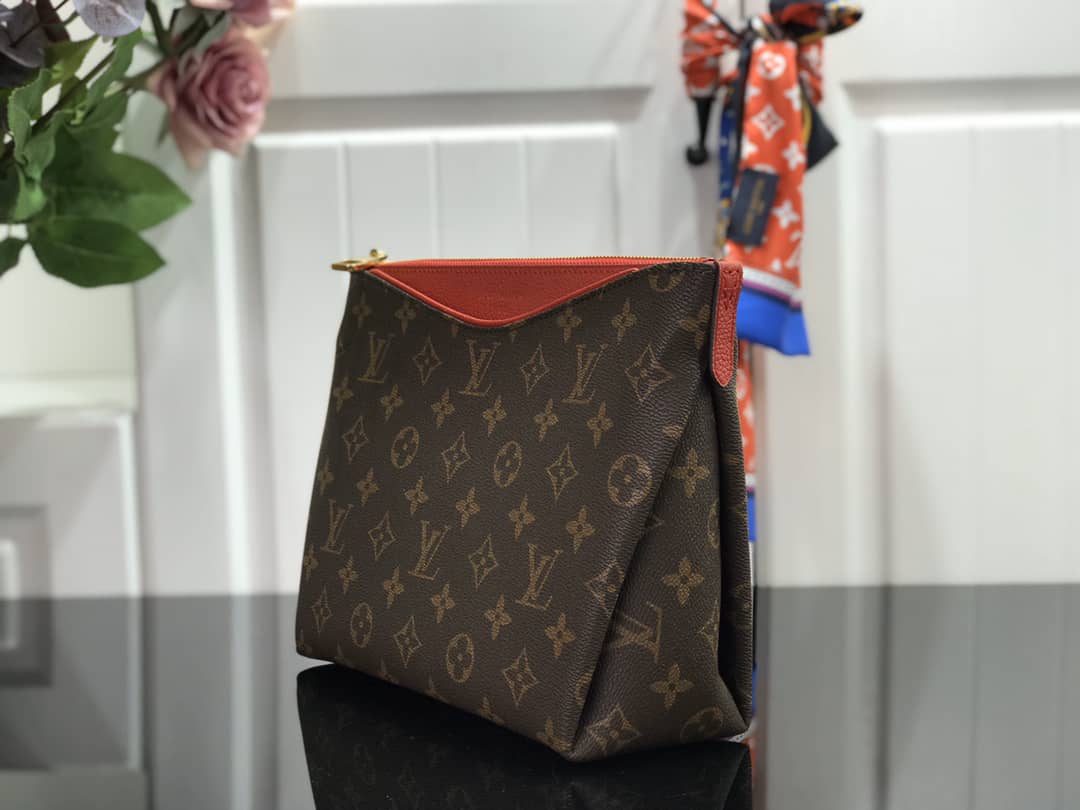 Louis Vuitton Pallas Beauty Case Monogram Canvas Replica Red M64123 - DEEPREPS