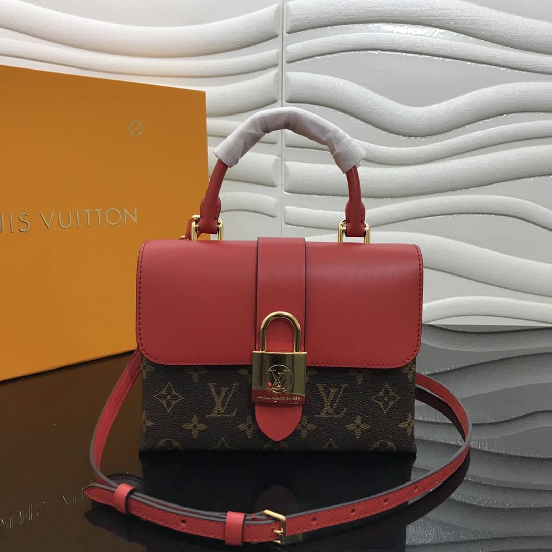 Louis Vuitton Locky BB Replica Crossbody Bag Red M44321 - DEEPREPS