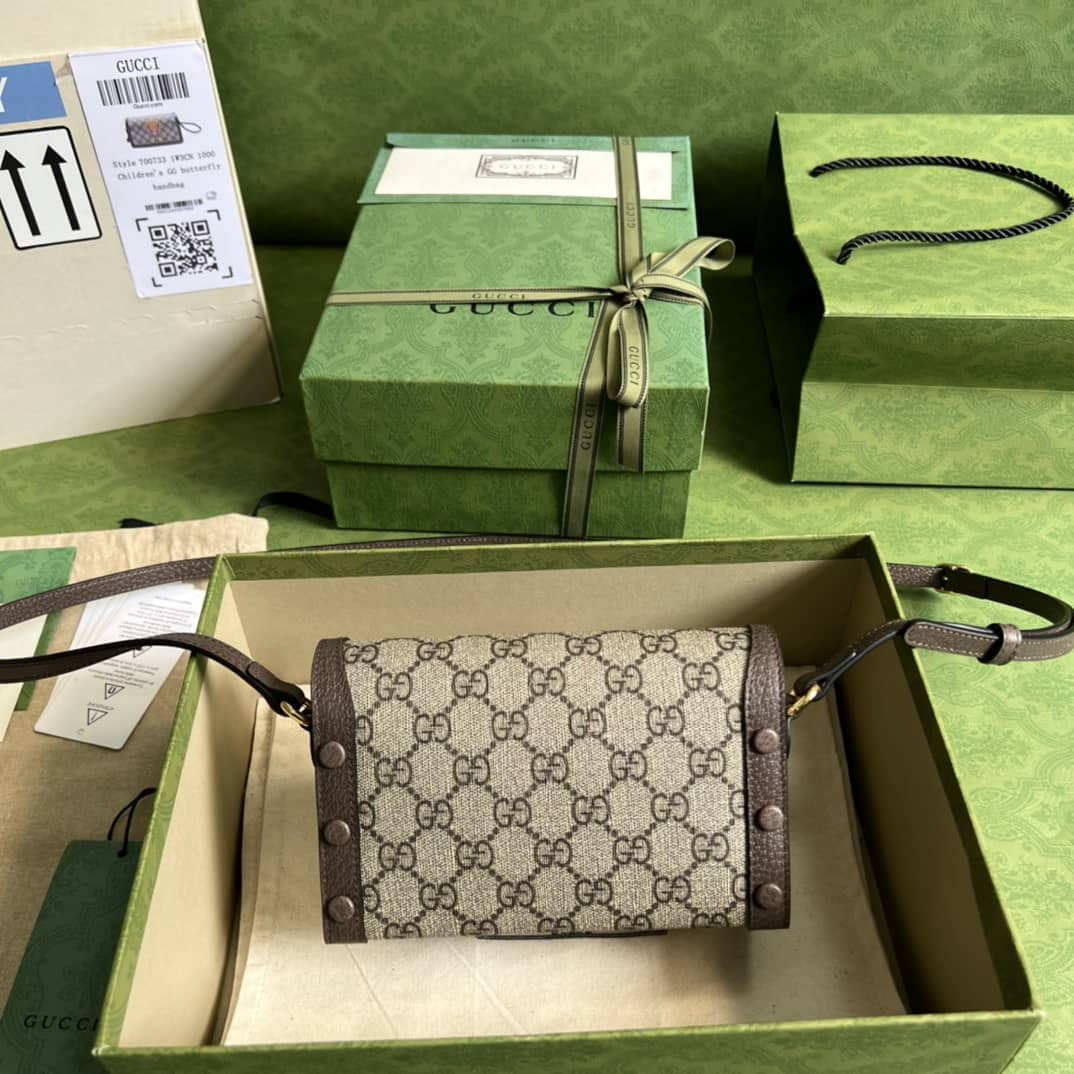 Gucci Cherry Print Mini Crossbody Bag 700733 Replica - DEEPREPS