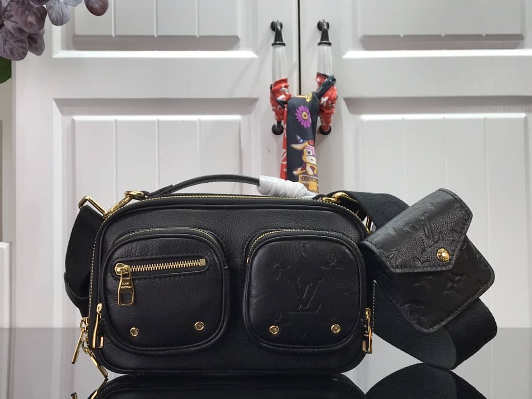 Louis Vuitton Utility Black Replica Crossbody Bag M80450 - DEEPREPS