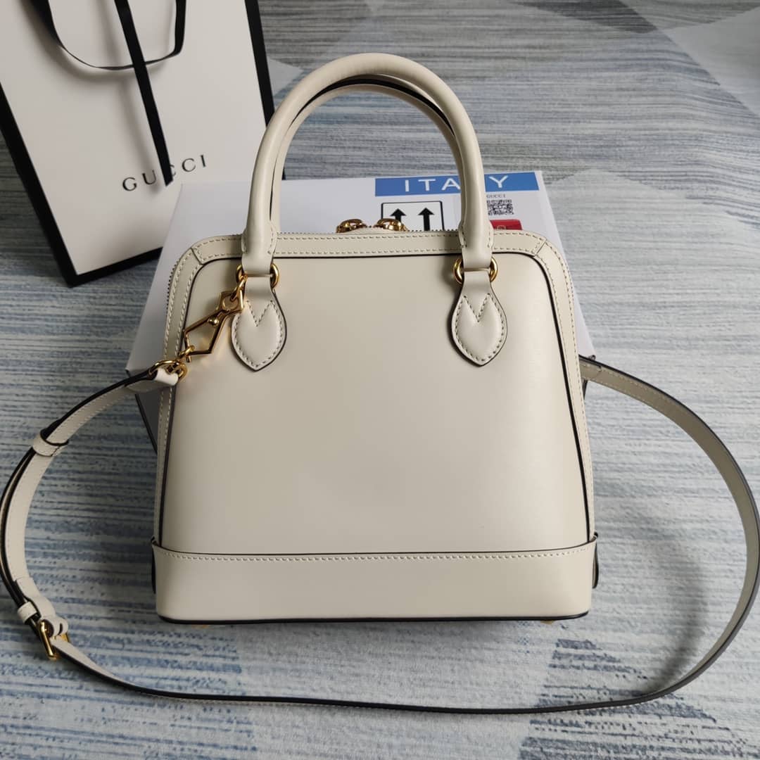 Gucci 1955 Horsebit Polkadot Handle Bag Replica 621220 - DEEPREPS
