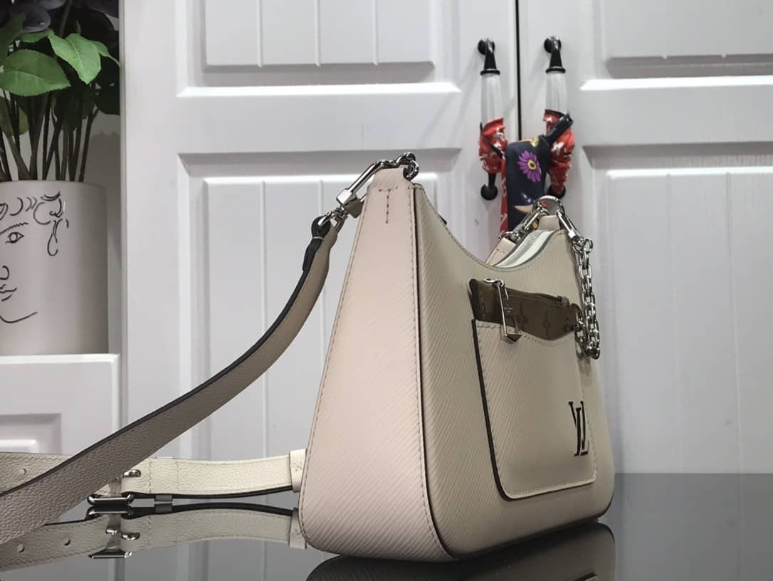 Louis Vuitton Marelle Epi Leather Replica Bag Beige M80688 - DEEPREPS