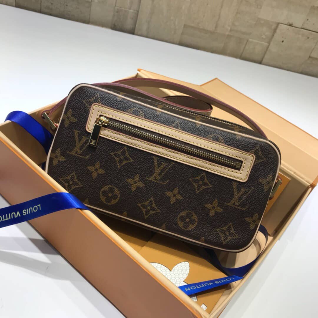 Louis Vuitton Cite Pochette Monogram Canvas Replica Bag - DEEPREPS