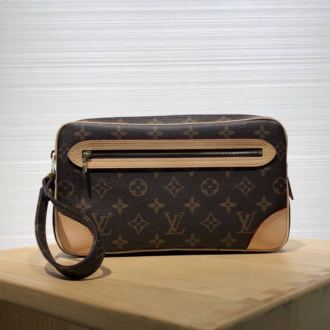 Louis Vuitton Monogram Marly Dragonne Replica Clutch M51825 - DEEPREPS