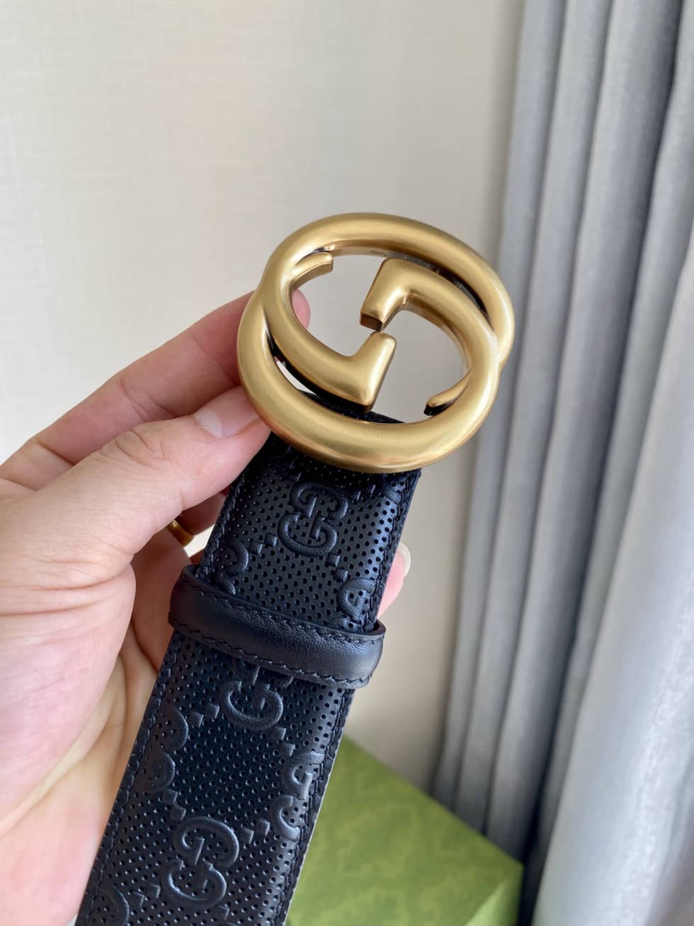 Knockoff Gucci Logo Belt 40mm - DEEPREPS