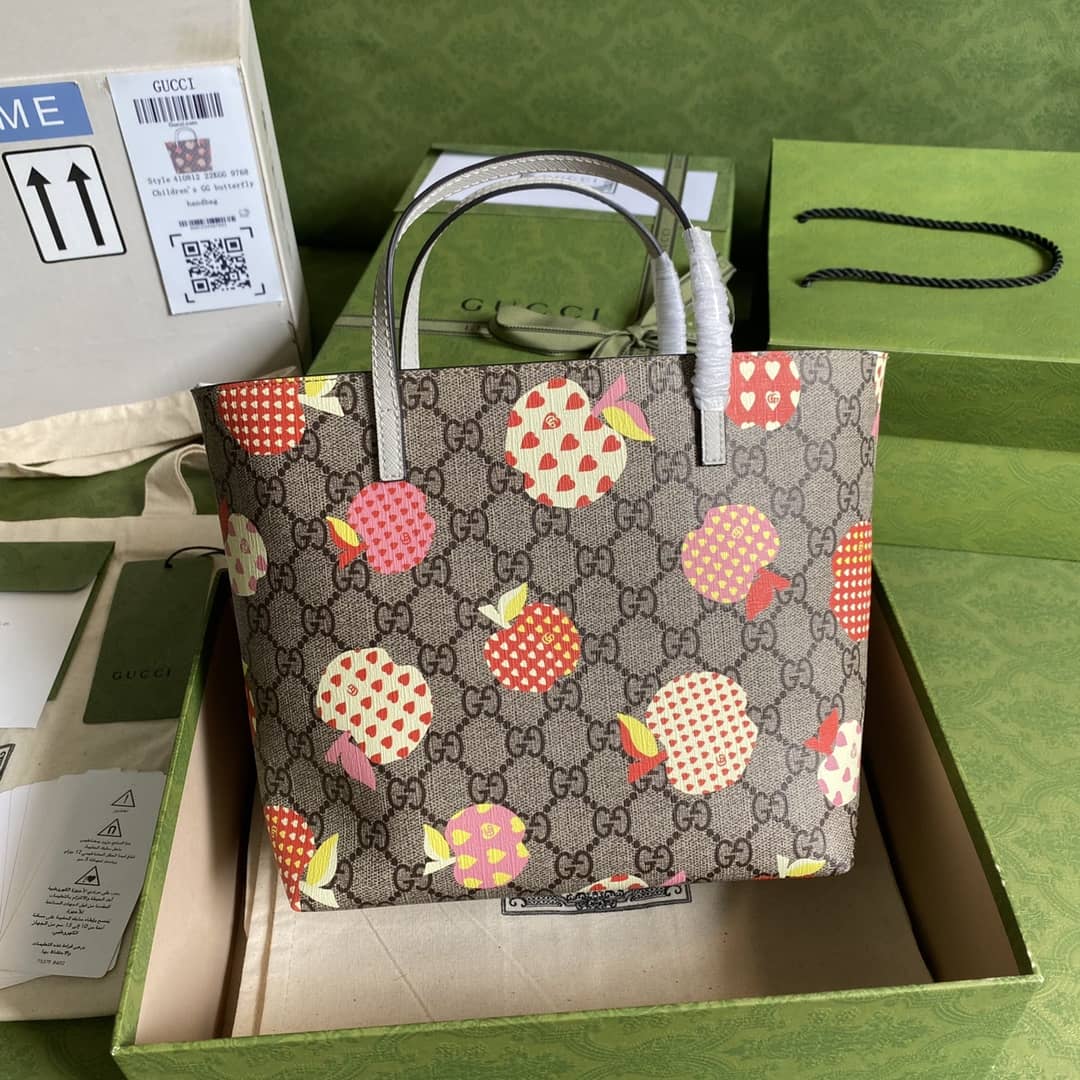 Gucci Children GG Supreme Tote Replica 410812 - DEEPREPS