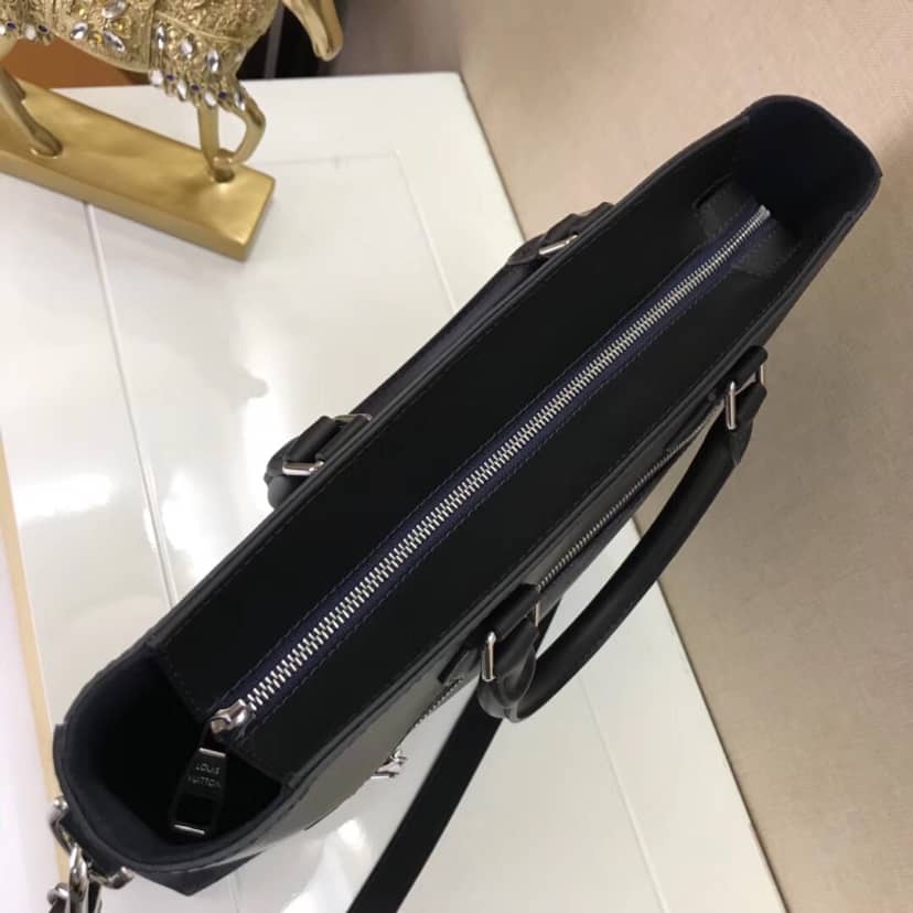 Louis Vuitton Newport Tote Damier Cobalt Canvas Bag Replica N41588 - DEEPREPS