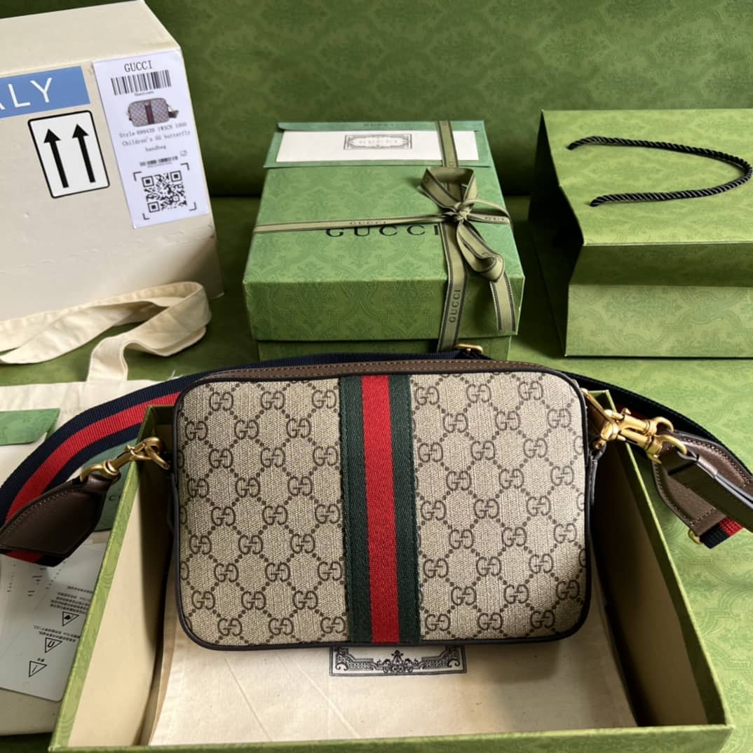 Gucci Ophidia GG Supreme Canvas 699439 Replica Crossbody Bag - DEEPREPS