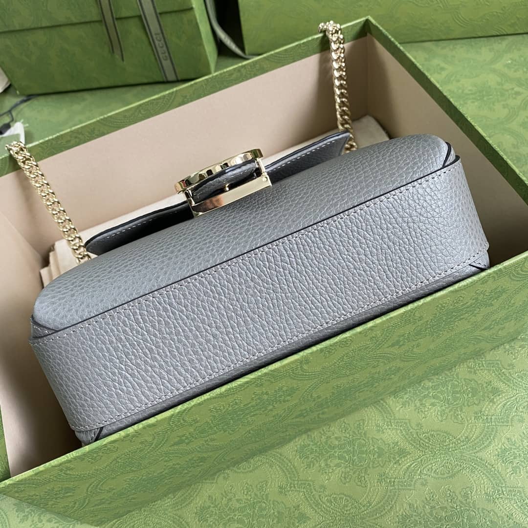 Gucci Single Chain Messenger Shoulder Bag Replica 607720 - DEEPREPS