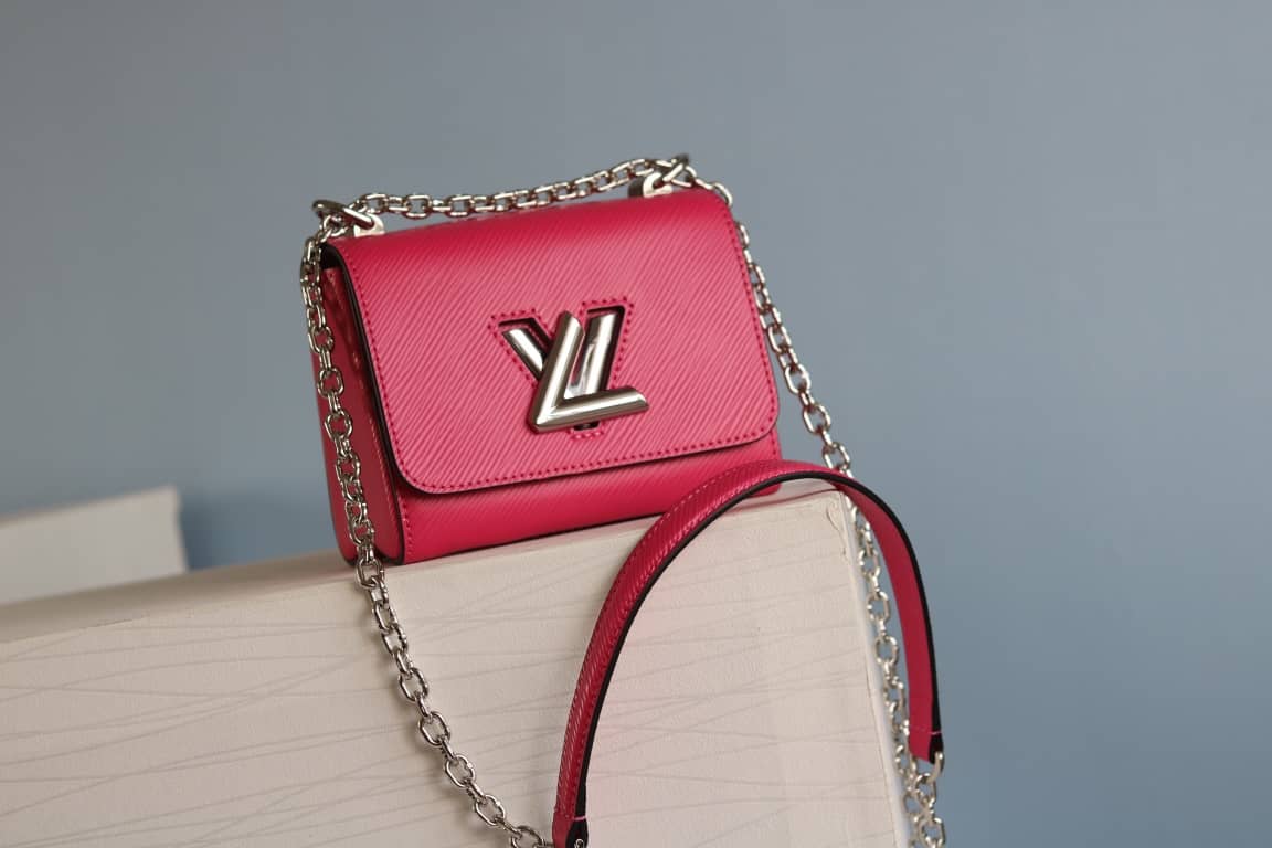 Louis Vuitton Replica Twist MM Epi Leather Bag Red - DEEPREPS