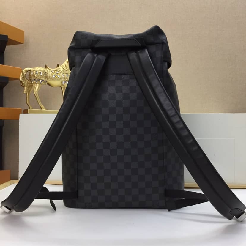 Louis Vuitton Monogram Damier Graphite Replica Zack Backpack N40005 - DEEPREPS