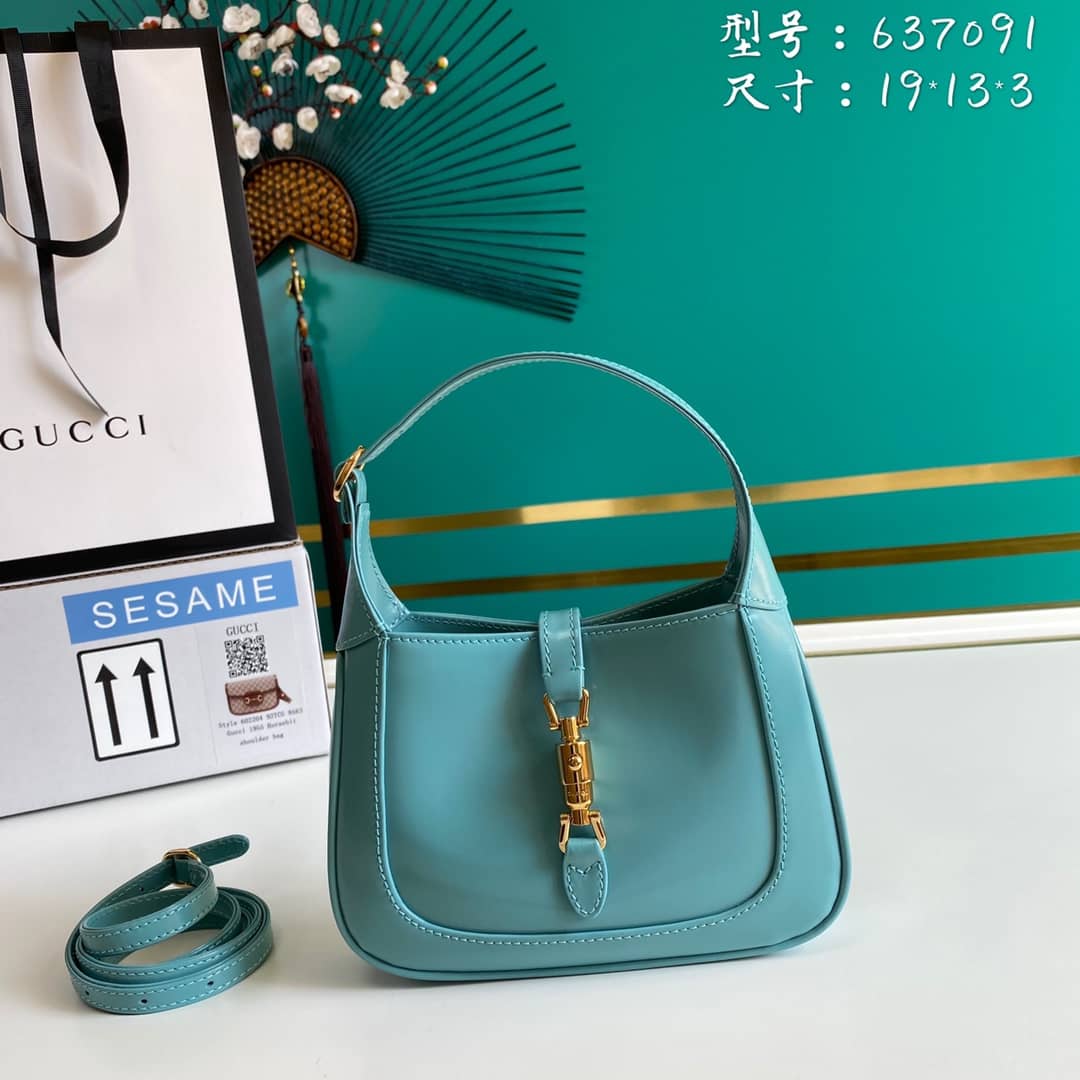 Gucci Jackie 1961 Mini Shoulder Bag Hobo Replica 637091 - DEEPREPS