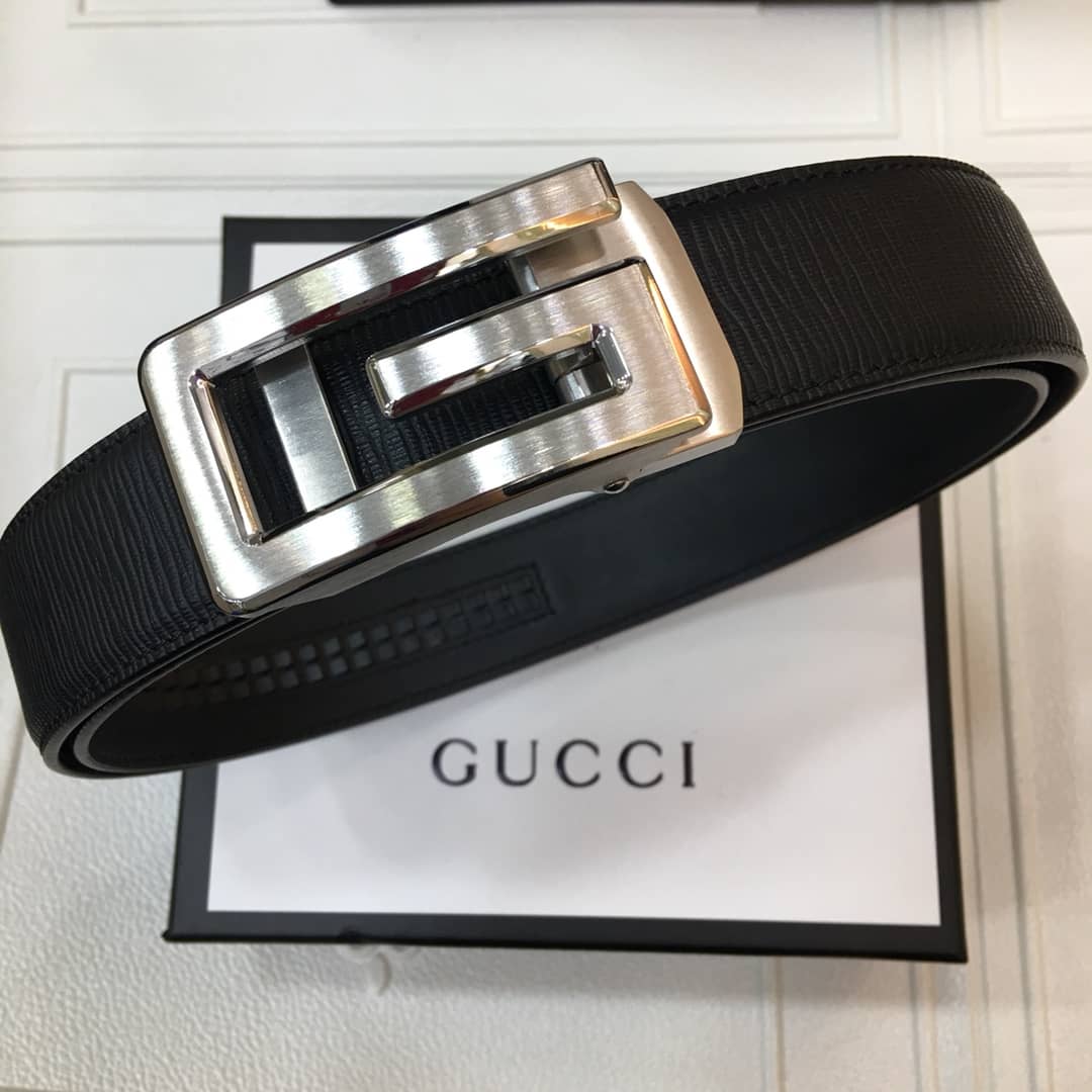 7 Star Gucci Leather Belt 35mm - DEEPREPS