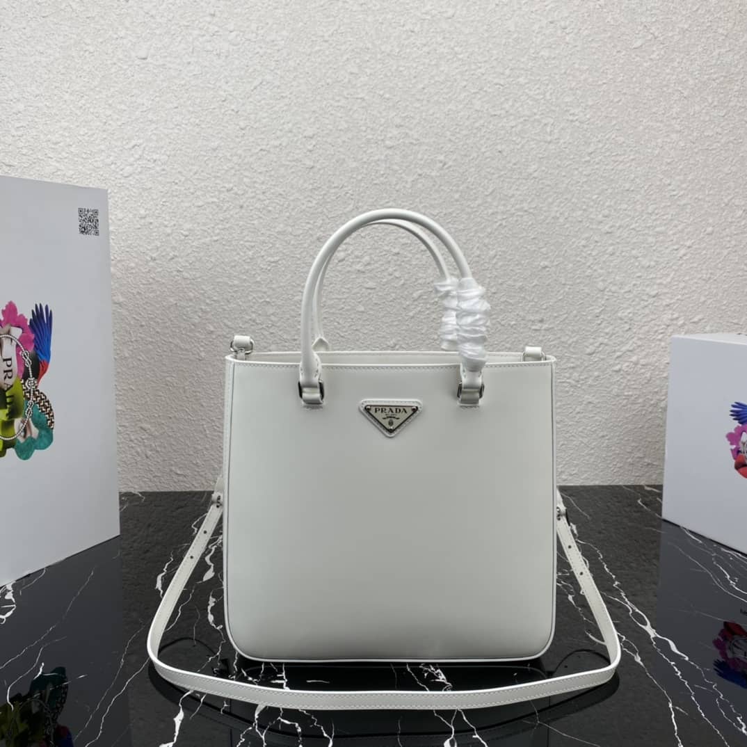 Prada Raffia Tote Dupe Womens Brushed Leather Replica Tote - DEEPREPS