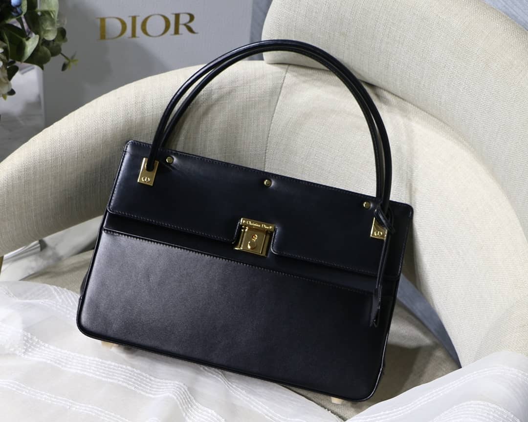 Dior Latte Smooth Calfskin Parisienne Bag - DEEPREPS