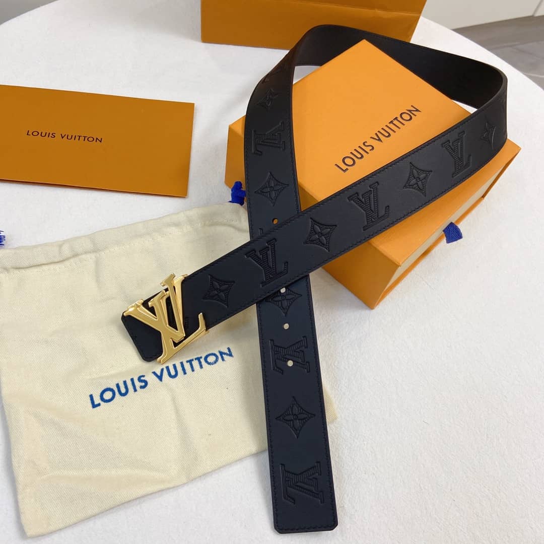 Knockoff Louis Vuitton Logo Belt 40mm - DEEPREPS