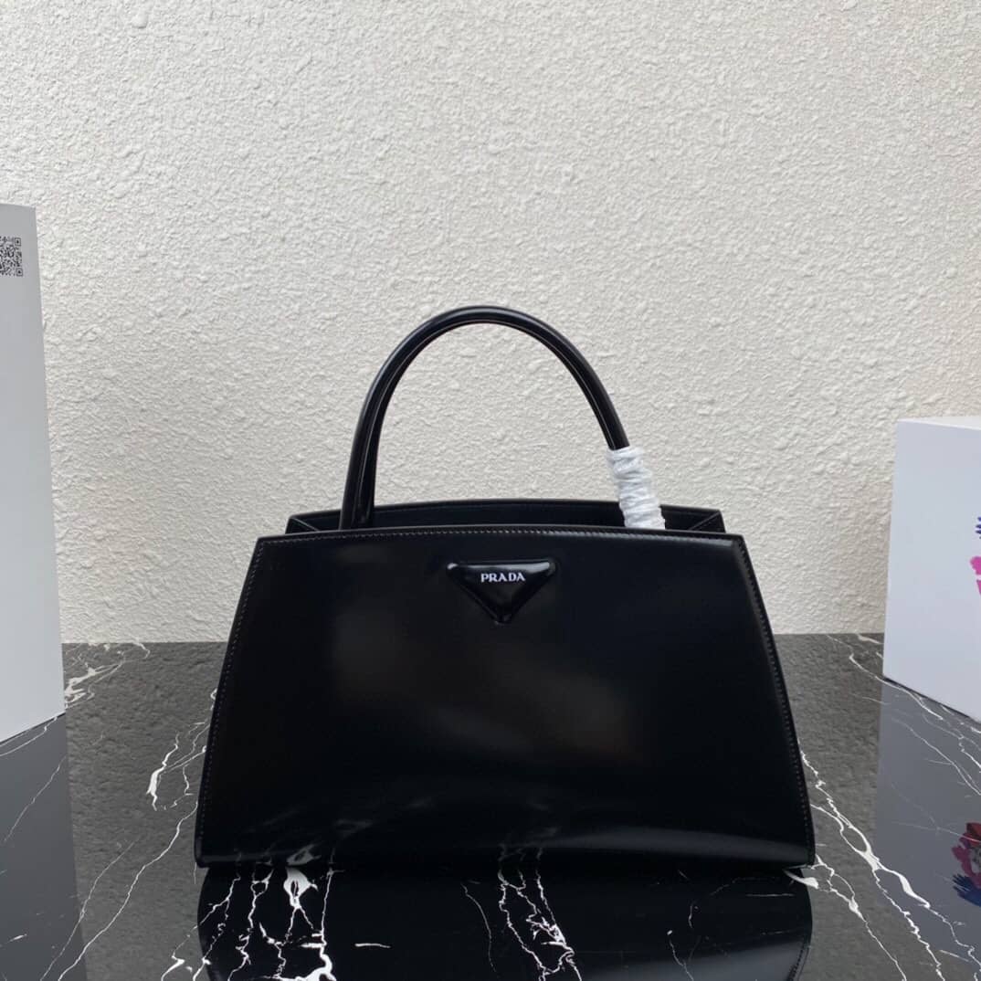 Prada Raffia Tote Dupe Small Brushed Leather Replica Tote - DEEPREPS