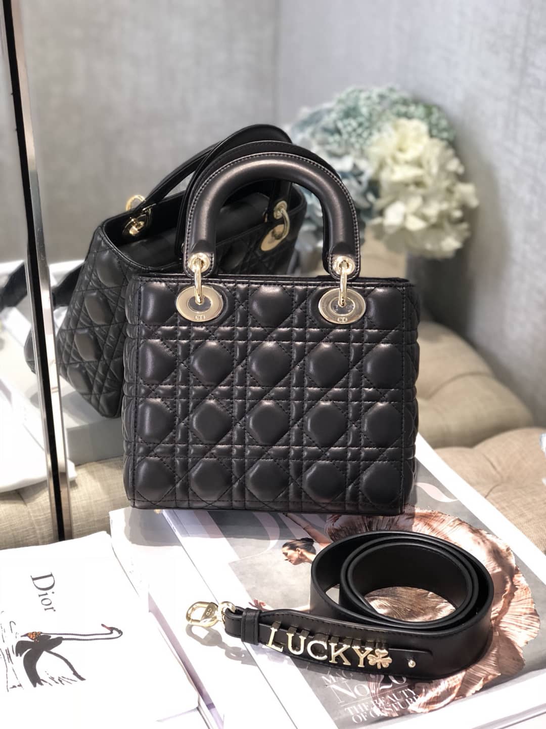 Christian Dior Lady Dior 20CM Replica Bag - DEEPREPS