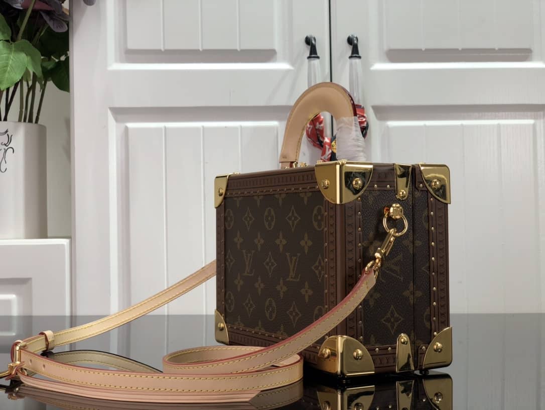 Louis Vuitton Valisette Tresor Monogram Canvas Replica Box M45675 - DEEPREPS