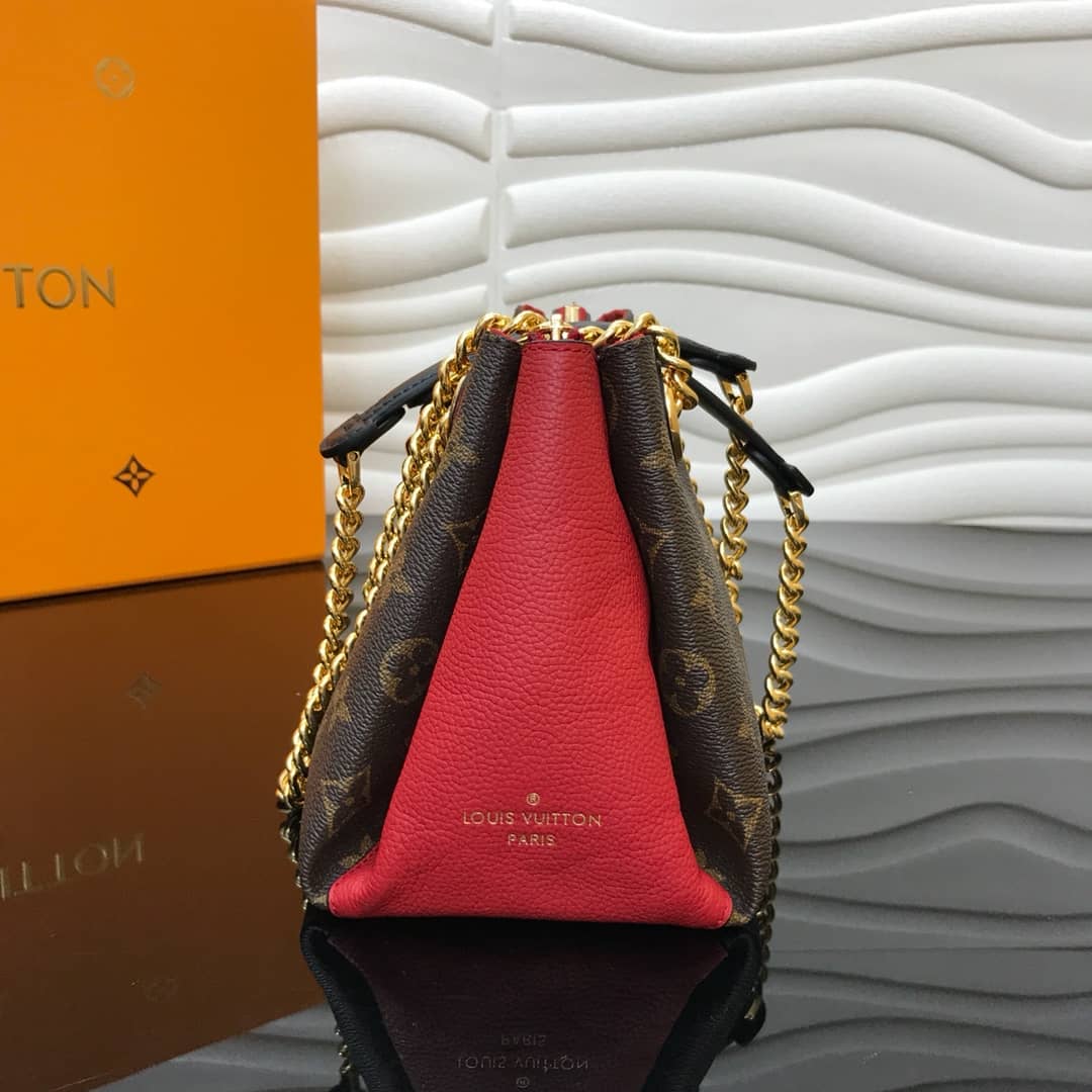 Louis Vuitton Surene BB Chain Shoulder Bag Replica Red M43775 - DEEPREPS