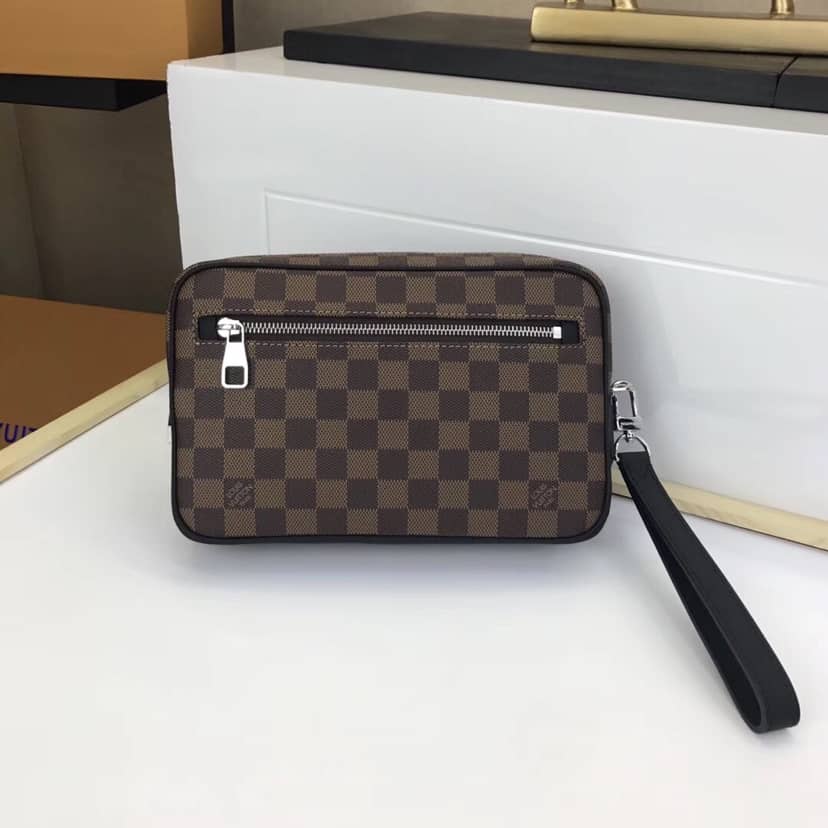 Louis Vuitton Kasai Clutch Damier Ebene Canvas Replica N41663 - DEEPREPS