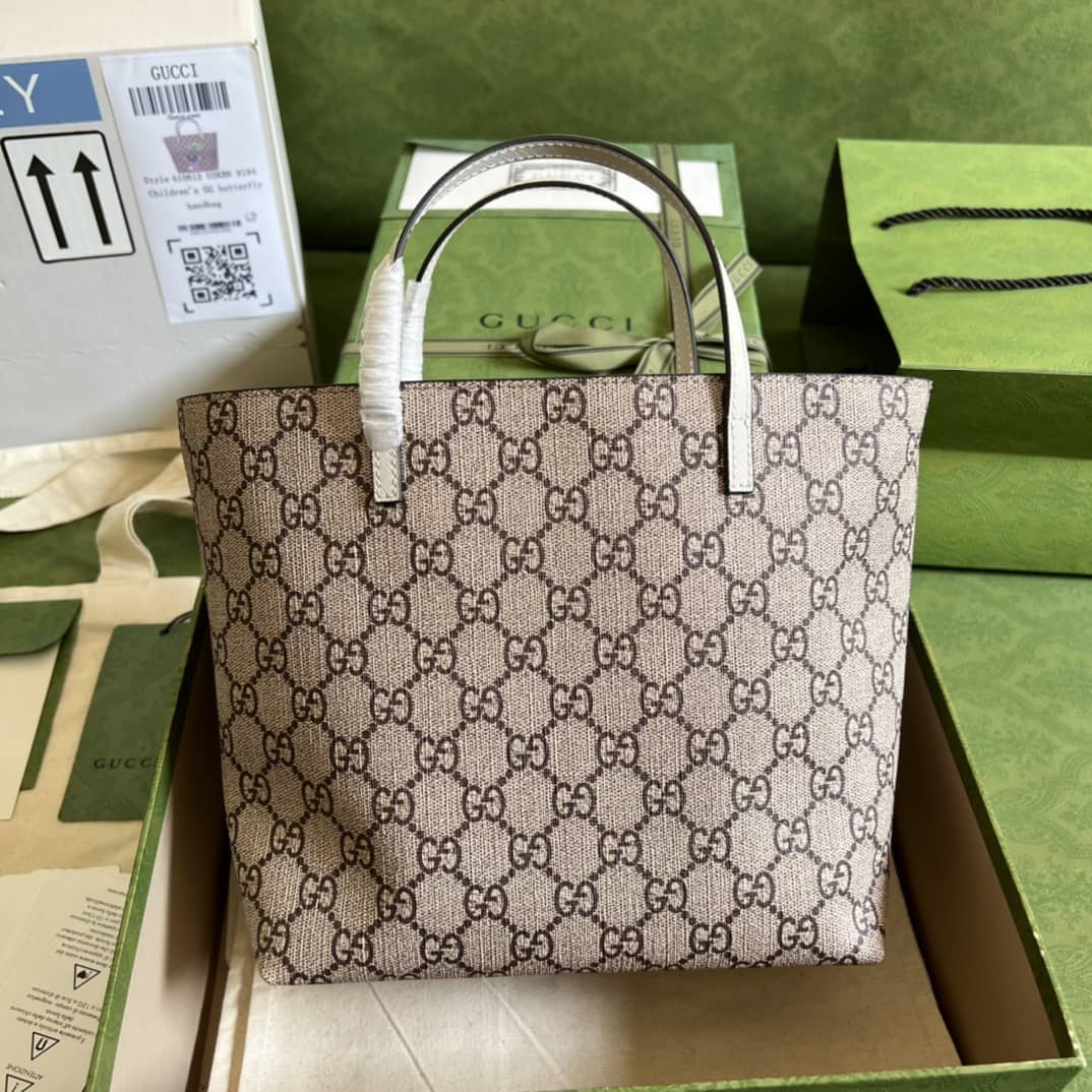 Gucci Children Cat Print Tote 410812 Replica Bag - DEEPREPS
