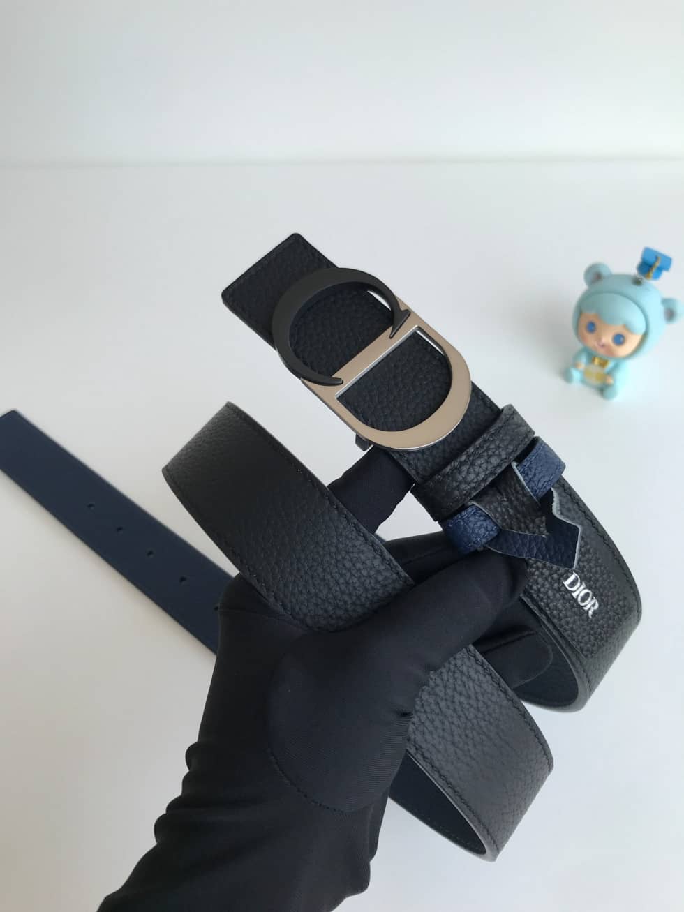 7 Star Dior Leather Belt 35mm - DEEPREPS
