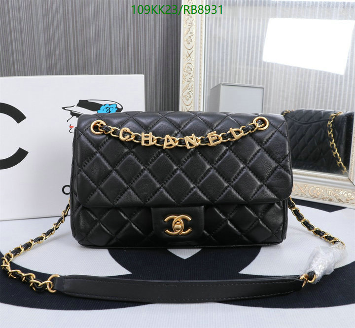 Chanel Quilted Medium Black Double Flap Bag RB8931 - DEEPREPS