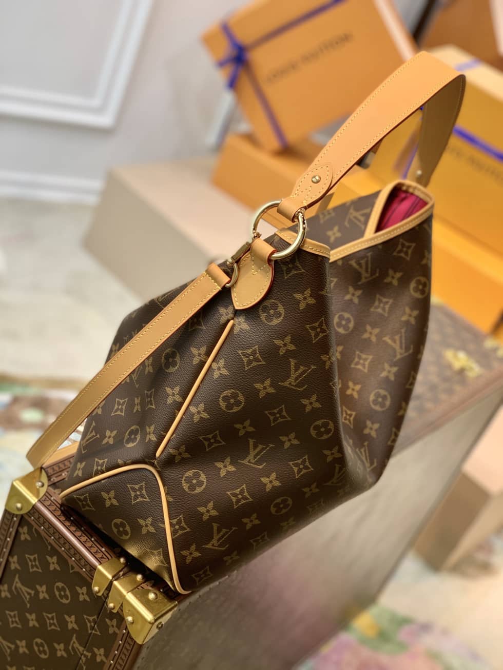 Louis Vuitton Delightful MM Monogram M50156 Replica Shoulder Bag - DEEPREPS