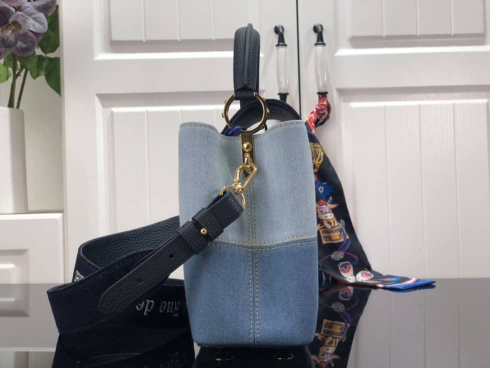 Louis Vuitton Capucines BB Blue M56269 Replica Shoulder Bag - DEEPREPS