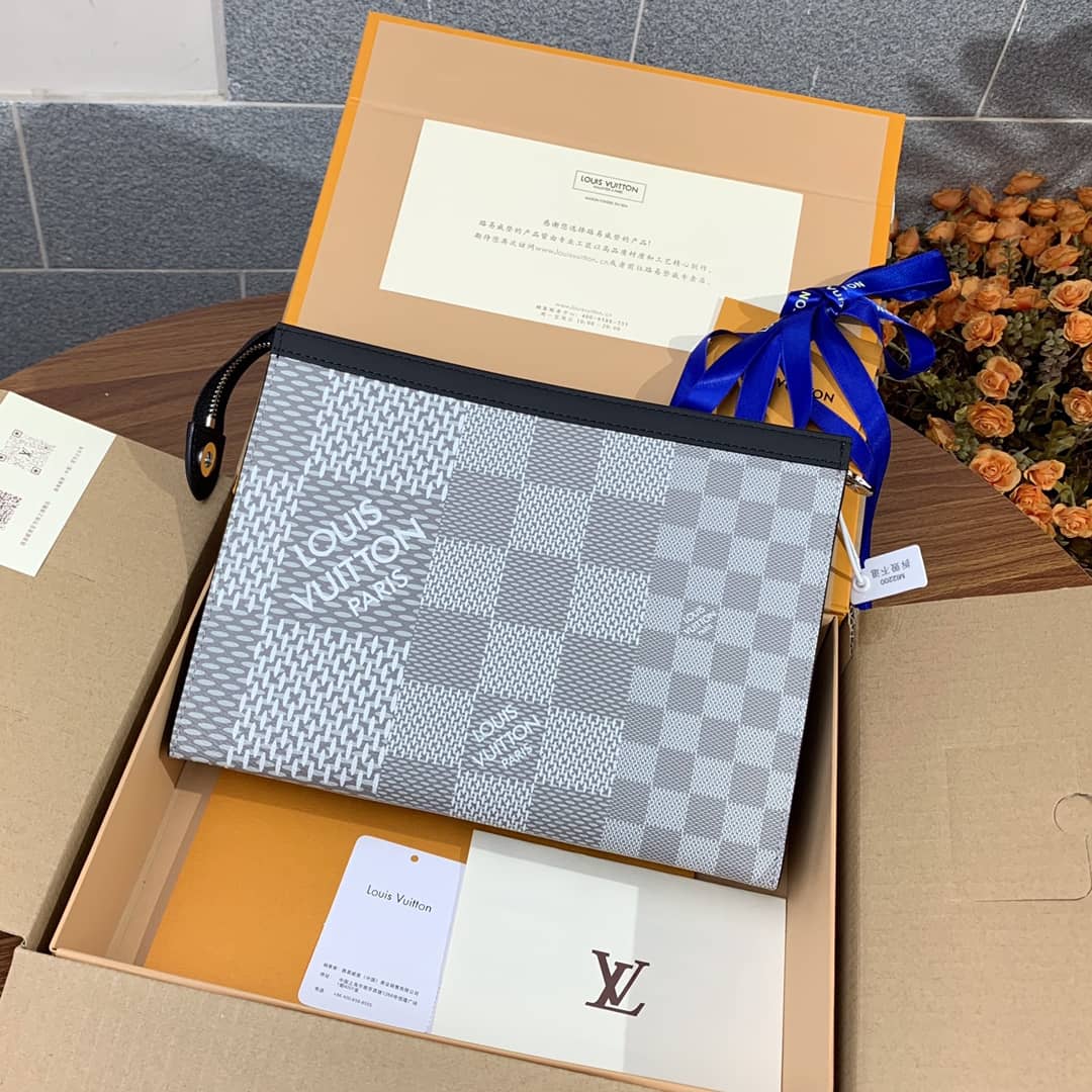 Louis Vuitton Pochette Voyage Canvas Replica Bag N60443 - DEEPREPS