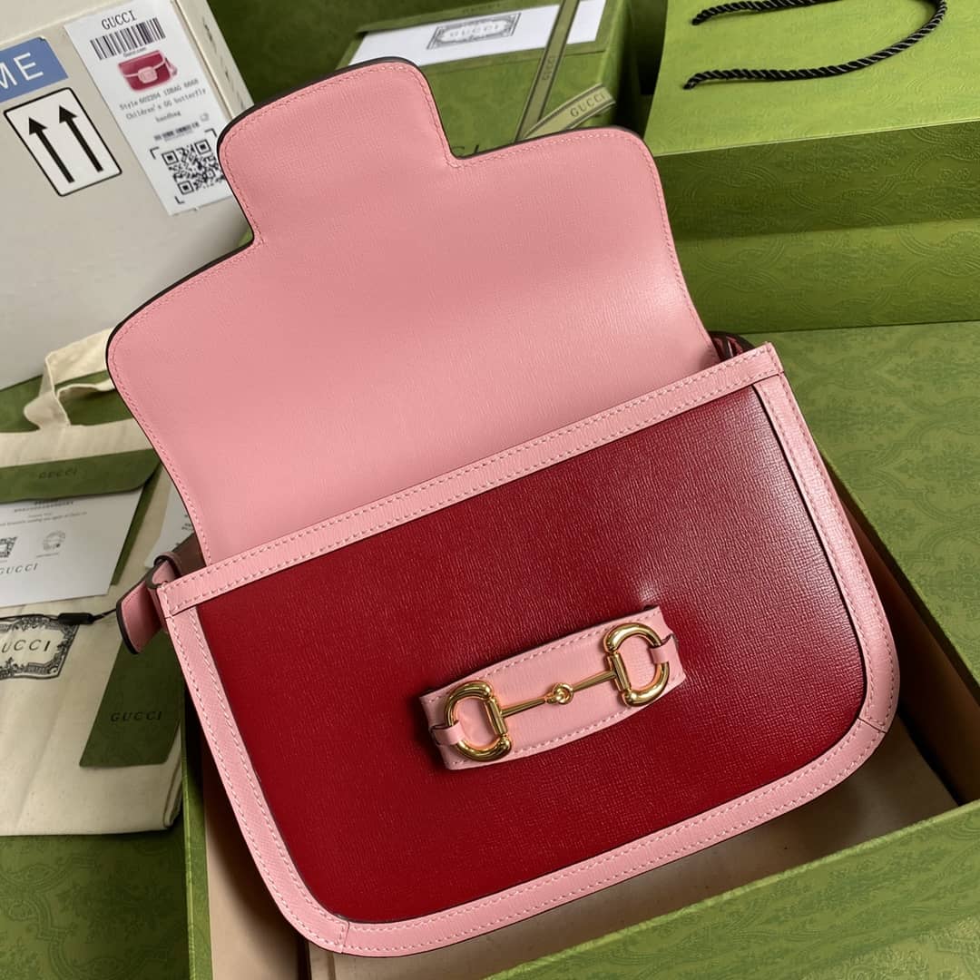 Gucci 1955 Horsebit Supreme Shoulder Bag Replica 602204 - DEEPREPS