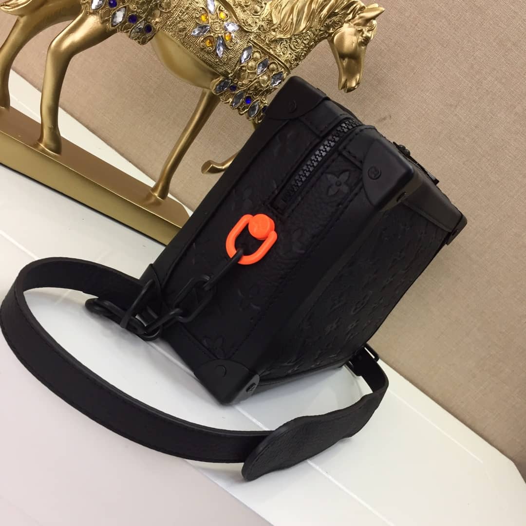 Louis Vuitton Soft Trunk Monogram Replica Black M53288 - DEEPREPS