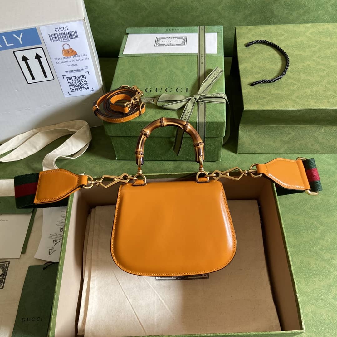 Gucci Bamboo 1947 Mini Top Handle Shoulder Bag 686864 Replica - DEEPREPS
