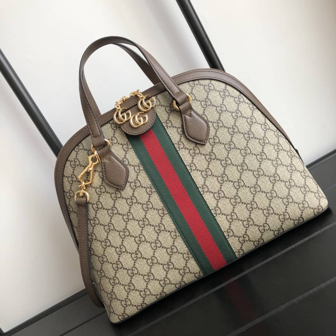 Gucci Ophidia GG Medium Top Handle Replica Bag 524533 - DEEPREPS