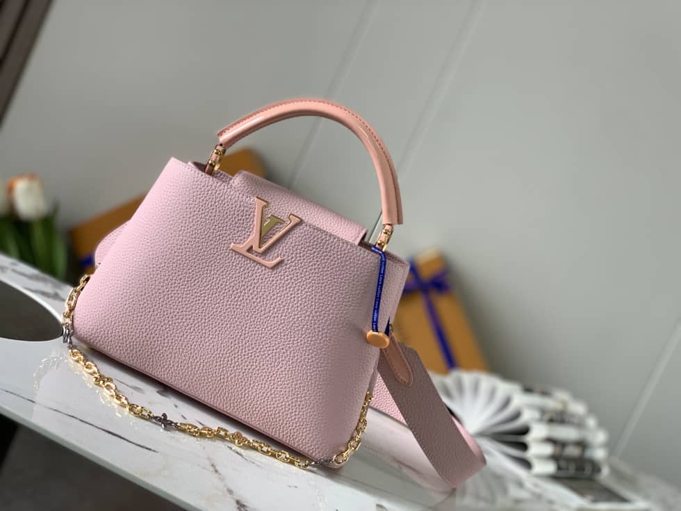Louis Vuitton Capucines BB Rose M59061 Replica Crossbody Bag - DEEPREPS