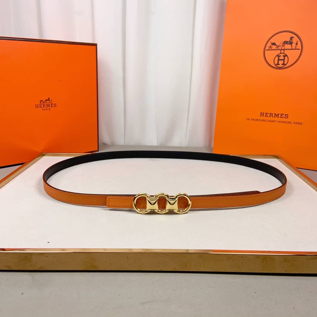 Knockoff Hermes Logo Belt 13mm For Lady - DEEPREPS